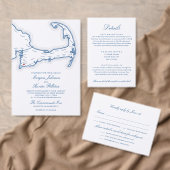 Coonamessett Inn Huwelijk Cape Cod Waterfles Etiket (Personaliseer de collectie van deze zelfstandige maker.)