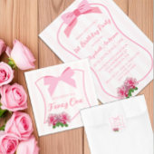 Fancy One Bow Floral 1st Birthday