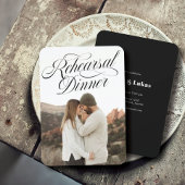 Echte uitnodiging tot Folie in het voormenu Foto