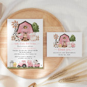 Farm Animals, Cute Animals, Barn, First Birthday Vlaggetjes