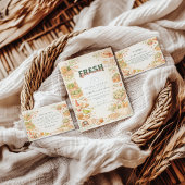 Farm Fresh Market Bridal Shower Kaart