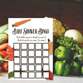 Retro Farmer's Market lokaal geteeld Baby shower T-shirt