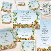 Boerenmarkt, vers van het Vrijgezellenfeest van de Reclamebord Met Voetstuk