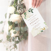 Boerderij Verse rustieke paar's bruiloft douche Kaart