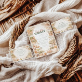 Farmstand Chic Fresh Market Bridal Shower Kaart