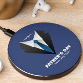 Vaderdag Red Polka Dots feestelijk. Stropdas