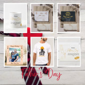 Oprechte Vaderdag Kaart - gepersonaliseerde Greeti