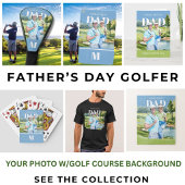 *Beste Vader Aangepaste 2 Foto Collage Golfbaan Koffiemok
