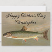 Amerikaanse Brook Trout Fish  Illustratie