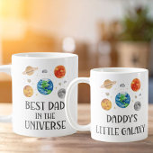 Best Dad in The Universe Funny Quote Fathers Day Koffiemok
