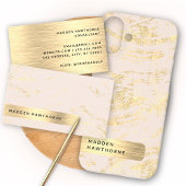 Modern Elegant Blush Roze Faux Gold Folie Chic Case-Mate iPhone Case