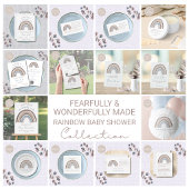 Boho Regenboog Baby Shower Enclosure Kaarten Boeke
