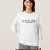Whimsical Elves Christmas Vibes T-shirt