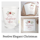 Elegant Trendy Fun Christmas Gift Shot Glas