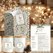 Cottage Law Zelfgemaakte voedselingrediënten Aller Voedselcontainer Etiket