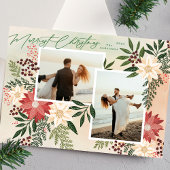 Classic Maroon Vrolijk Kerstfeest 2026 Kalender