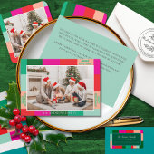 Holly Create Your Own Stamp Round Return Address Rubberstempel