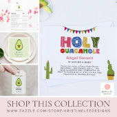 Fopspeen Hunt Spel Teken Avocado Fiesta Baby showe Poster