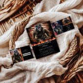 Firefighter Hero Graduation Kaart