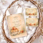 Firefighter Theme Baby Shower Kaart