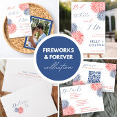 Fireworks & Forever Ronde Sticker