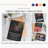Het vierde adres van Fireworks Sky Etiket