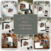 Slapen in hemelse vrede feestdagenkaart