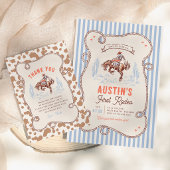 Vintage Eerste Rodeo Cowboy 1e Verjaardag Confetti