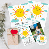 Eerste reis rond de zon op 1 oktober bedankdoosjes