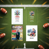 Gepersonaliseerde rugbybal | 1e jaar down verjaard