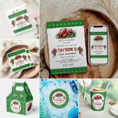 Eerste jaar Down Football 1e verjaardagsfeestje Bedankdoosjes