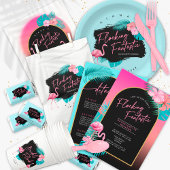 Flamingo Bachelorette Flocking Bride V2 ID930 Acryl Drinkbeker