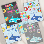 BOY ORCA OPBLAASBARE POOL PARTY SERVET