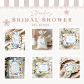 Floral Berry Chic Vrijgezellenfeest Kaart