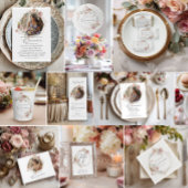 Kalligrafie Quinceanera foto welkom Poster