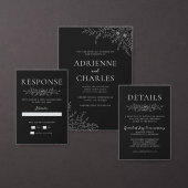 Florale Eenvoud 1 Moonlight Mauve Save The Date (Personaliseer de collectie van deze zelfstandige maker.)