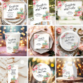 Bagage check in Sign Travel Shower Miss to Mrs. Poster