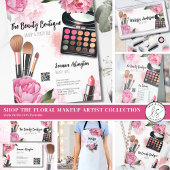 Roze Waterverf make-up artiest Flyer