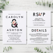 Blokkering Maroon Song Request RSVP Briefkaart (Personaliseer de collectie van deze zelfstandige maker.)