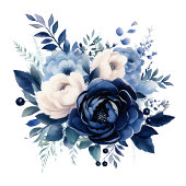 Bloemen van Blauwe Bruidsmeisje Tote Bag