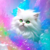 pluizig leuk kitten meowical meisje verjaardag papieren kommen