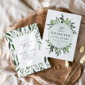 Het afstuderen loofwerk en het goud geometrische b aankondigingskaart