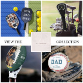 Beste pap | Hand beletterde foto Ping Pong Ball