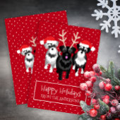 Cute Black Schnauzer Notitieboek