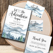 Uitnodiging tot Baby shower van Forest Adventure M