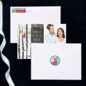 roodbaars Aqua Birch Tree Snowflake Ronde Sticker