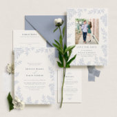Forest Grove Wedding Vertical RSVP Kaart