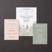 Forest Meadow Wedding Cadeaulabel (Personaliseer de collectie van deze zelfstandige maker.)