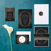 Gold Foil Celebration Arch | Partij voor de verjaa Kaart (Personaliseer de collectie van deze zelfstandige maker.)