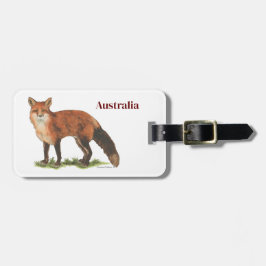 Collection Fox Luggage Tag Bagagelabel